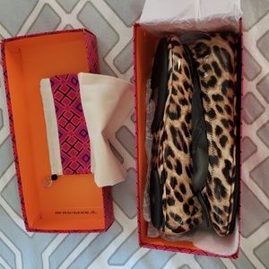 Tory Burch Minnie Travel Ballet Flats (9.5)